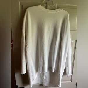 Like new. Free people sweatshirt. Long over size fit